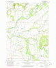 Crabtree Oregon Historical topographic map, 1:24000 scale, 7.5 X 7.5 Minute, Year 1970