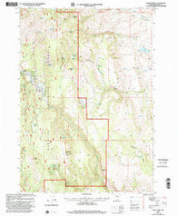 Craft Point Oregon Historical topographic map, 1:24000 scale, 7.5 X 7.5 Minute, Year 1999