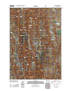 Craft Point Oregon Historical topographic map, 1:24000 scale, 7.5 X 7.5 Minute, Year 2011