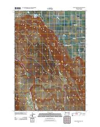 Craig Mountain Oregon Historical topographic map, 1:24000 scale, 7.5 X 7.5 Minute, Year 2011