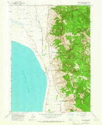 Crane Creek Oregon Historical topographic map, 1:24000 scale, 7.5 X 7.5 Minute, Year 1964