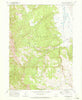 Crane Mountain Oregon Historical topographic map, 1:24000 scale, 7.5 X 7.5 Minute, Year 1968