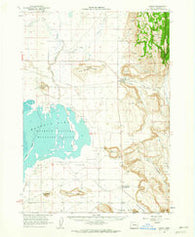 Crane Oregon Historical topographic map, 1:62500 scale, 15 X 15 Minute, Year 1960
