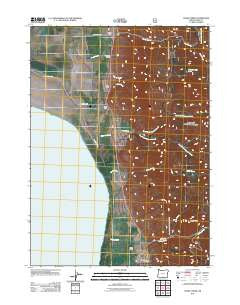 Crane Creek Oregon Historical topographic map, 1:24000 scale, 7.5 X 7.5 Minute, Year 2011