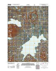 Crane Prairie Reservoir Oregon Historical topographic map, 1:24000 scale, 7.5 X 7.5 Minute, Year 2011