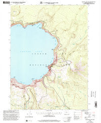 Crater Lake East Oregon Historical topographic map, 1:24000 scale, 7.5 X 7.5 Minute, Year 1999