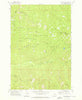 Crawfish Lake Oregon Historical topographic map, 1:24000 scale, 7.5 X 7.5 Minute, Year 1972