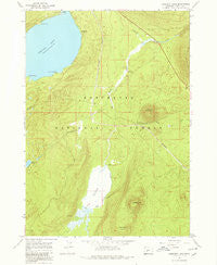 Crescent Lake Oregon Historical topographic map, 1:24000 scale, 7.5 X 7.5 Minute, Year 1967