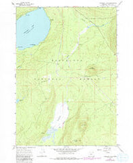 Crescent Lake Oregon Historical topographic map, 1:24000 scale, 7.5 X 7.5 Minute, Year 1967