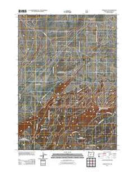 Crescent NE Oregon Historical topographic map, 1:24000 scale, 7.5 X 7.5 Minute, Year 2011