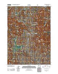 Crook Peak Oregon Historical topographic map, 1:24000 scale, 7.5 X 7.5 Minute, Year 2011
