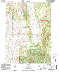 Crooked Creek Valley Oregon Historical topographic map, 1:24000 scale, 7.5 X 7.5 Minute, Year 2004