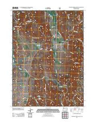 Crooked Creek Valley Oregon Historical topographic map, 1:24000 scale, 7.5 X 7.5 Minute, Year 2011