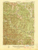 Crow Oregon Historical topographic map, 1:62500 scale, 15 X 15 Minute, Year 1945