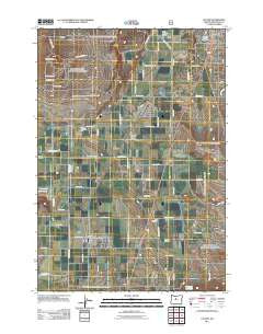 Culver Oregon Historical topographic map, 1:24000 scale, 7.5 X 7.5 Minute, Year 2011