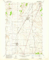 Culver Oregon Historical topographic map, 1:24000 scale, 7.5 X 7.5 Minute, Year 1963