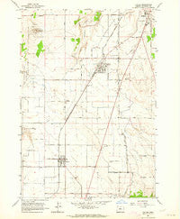 Culver Oregon Historical topographic map, 1:24000 scale, 7.5 X 7.5 Minute, Year 1963