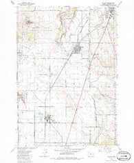 Culver Oregon Historical topographic map, 1:24000 scale, 7.5 X 7.5 Minute, Year 1985