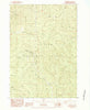Cummins Peak Oregon Historical topographic map, 1:24000 scale, 7.5 X 7.5 Minute, Year 1984