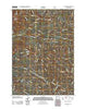 Cummins Peak Oregon Historical topographic map, 1:24000 scale, 7.5 X 7.5 Minute, Year 2011