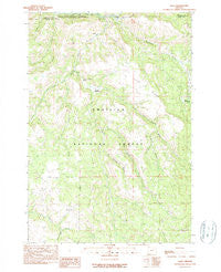 Dale Oregon Historical topographic map, 1:24000 scale, 7.5 X 7.5 Minute, Year 1990