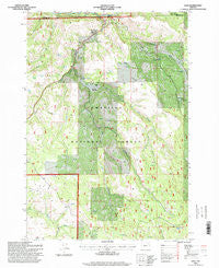 Dale Oregon Historical topographic map, 1:24000 scale, 7.5 X 7.5 Minute, Year 1995