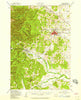 Dallas Oregon Historical topographic map, 1:62500 scale, 15 X 15 Minute, Year 1957