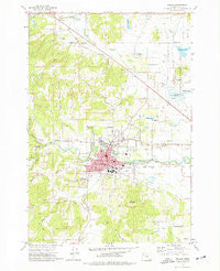 Dallas Oregon Historical topographic map, 1:24000 scale, 7.5 X 7.5 Minute, Year 1974