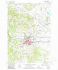 Dallas Oregon Historical topographic map, 1:24000 scale, 7.5 X 7.5 Minute, Year 1974