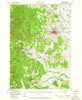 Dallas Oregon Historical topographic map, 1:62500 scale, 15 X 15 Minute, Year 1957