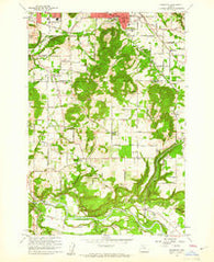 Damascus Oregon Historical topographic map, 1:24000 scale, 7.5 X 7.5 Minute, Year 1961