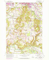 Damascus Oregon Historical topographic map, 1:24000 scale, 7.5 X 7.5 Minute, Year 1961