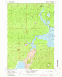 Davis Mountain Oregon Historical topographic map, 1:24000 scale, 7.5 X 7.5 Minute, Year 1963