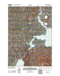 Davis Mountain Oregon Historical topographic map, 1:24000 scale, 7.5 X 7.5 Minute, Year 2011