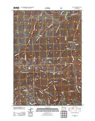 Day Basin Oregon Historical topographic map, 1:24000 scale, 7.5 X 7.5 Minute, Year 2011