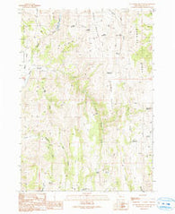 De Armond Mountain Oregon Historical topographic map, 1:24000 scale, 7.5 X 7.5 Minute, Year 1990