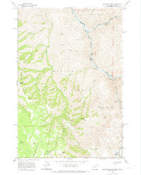 Deadhorse Ridge Oregon Historical topographic map, 1:24000 scale, 7.5 X 7.5 Minute, Year 1963