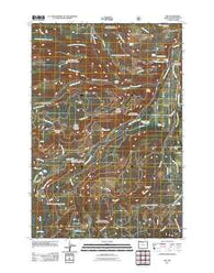 Dee Oregon Historical topographic map, 1:24000 scale, 7.5 X 7.5 Minute, Year 2011