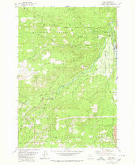 Dee Oregon Historical topographic map, 1:24000 scale, 7.5 X 7.5 Minute, Year 1979
