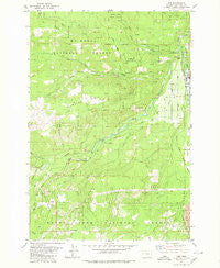 Dee Oregon Historical topographic map, 1:24000 scale, 7.5 X 7.5 Minute, Year 1979