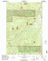 Dee Oregon Historical topographic map, 1:24000 scale, 7.5 X 7.5 Minute, Year 1994