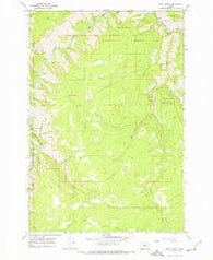 Deep Creek Oregon Historical topographic map, 1:24000 scale, 7.5 X 7.5 Minute, Year 1967