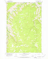 Deep Creek Oregon Historical topographic map, 1:24000 scale, 7.5 X 7.5 Minute, Year 1967