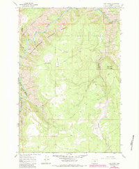 Deep Creek Oregon Historical topographic map, 1:24000 scale, 7.5 X 7.5 Minute, Year 1967