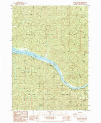 Deer Head Point Oregon Historical topographic map, 1:24000 scale, 7.5 X 7.5 Minute, Year 1985