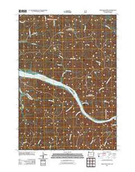Deer Head Point Oregon Historical topographic map, 1:24000 scale, 7.5 X 7.5 Minute, Year 2011