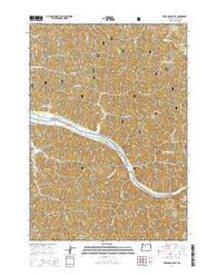 Deer Head Point Oregon Current topographic map, 1:24000 scale, 7.5 X 7.5 Minute, Year 2014