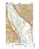 Deer Island Oregon Current topographic map, 1:24000 scale, 7.5 X 7.5 Minute, Year 2014