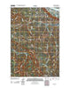 Delena Oregon Historical topographic map, 1:24000 scale, 7.5 X 7.5 Minute, Year 2011