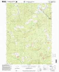 Dement Creek Oregon Historical topographic map, 1:24000 scale, 7.5 X 7.5 Minute, Year 1996
